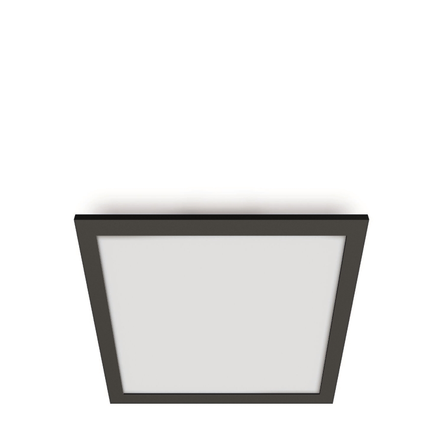 WiZ - LED Reguliuojamas lubinis šviestuvas SUPERSLIM LED/12W/230V 2700-6500K Wi-Fi juodas