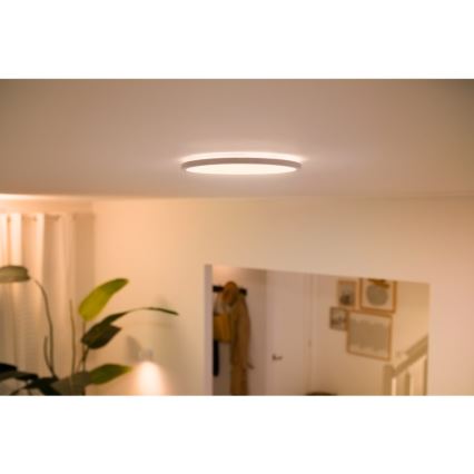 WiZ - LED Reguliuojamas lubinis šviestuvas SUPERSLIM LED/14W/230V 2700-6500K Wi-Fi baltas