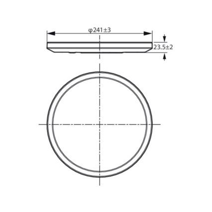 WiZ - LED Reguliuojamas lubinis šviestuvas SUPERSLIM LED/14W/230V 2700-6500K Wi-Fi baltas