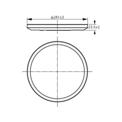 WiZ - LED Reguliuojamas lubinis šviestuvas SUPERSLIM LED/14W/230V 2700-6500K Wi-Fi juodas