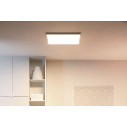 WiZ - LED Reguliuojamas lubinis šviestuvas SUPERSLIM LED/36W/230V 2700-6500K Wi-Fi baltas