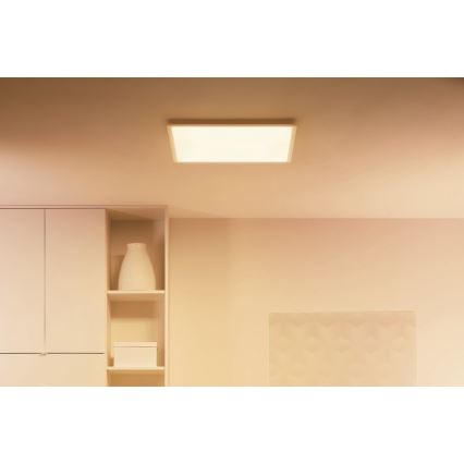 WiZ - LED Reguliuojamas lubinis šviestuvas SUPERSLIM LED/36W/230V 2700-6500K Wi-Fi baltas