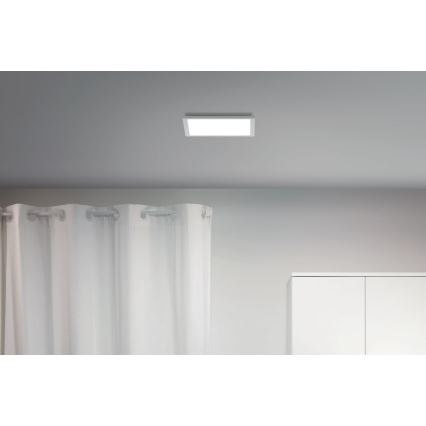 WiZ - LEDReguliuojamas lubų šviestuvas SUPERSLIM LED/12W/230V 2700-6500K Wi-Fi baltas