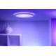 WiZ - LED RGB pritemdomas lubinis šviestuvas SUPERSLIM LED/22W/230V 2700-6500K Wi-Fi balta