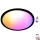 WiZ - LED RGB reguliuojamas lubų šviestuvas SUPERSLIM LED/32W/230V 2700-6500K Wi-Fi juodas