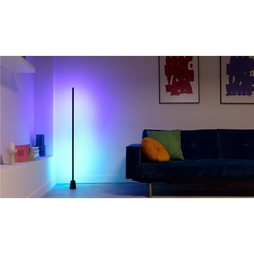 WiZ - LED RGBIC reguliuojama grindinė lempa GRADIENT LED/9,7W/230V 2700-6500K Wi-Fi
