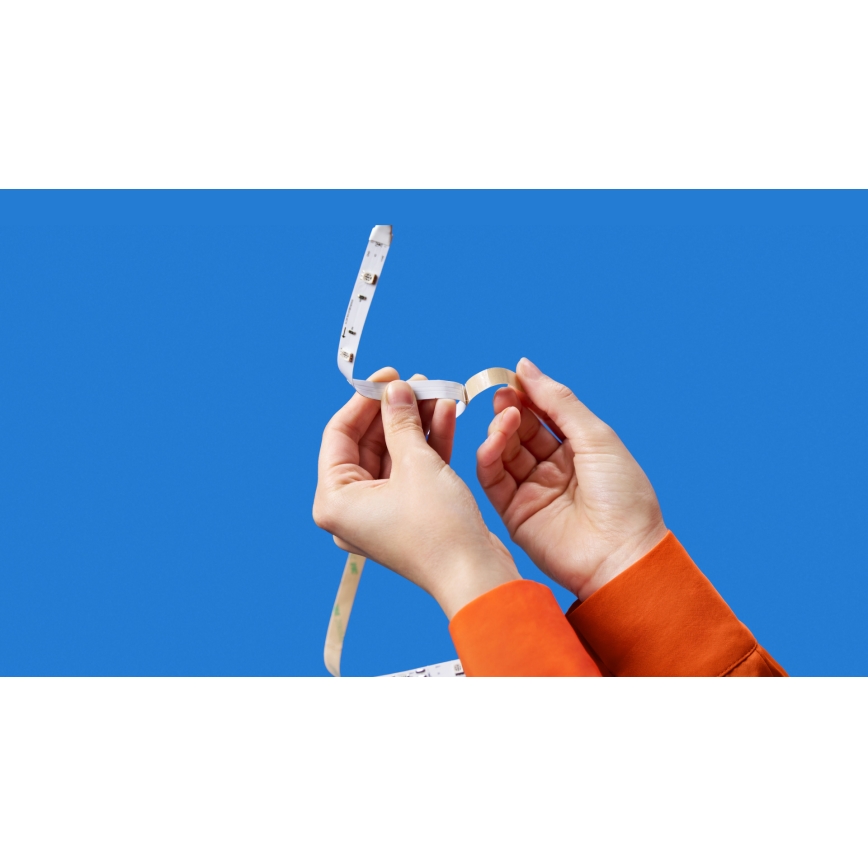 WiZ - LED RGBIC Reguliuojama juostelė 10m LED/21W/230V 2700-6500K Wi-Fi