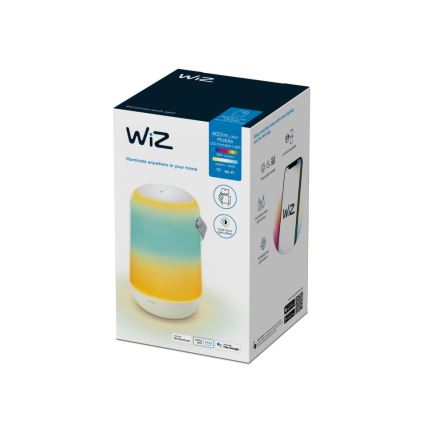 WiZ - LED RGBW Reguliuojama nešiojama lempa MOBILE LED/13,5W/5V Wi-Fi