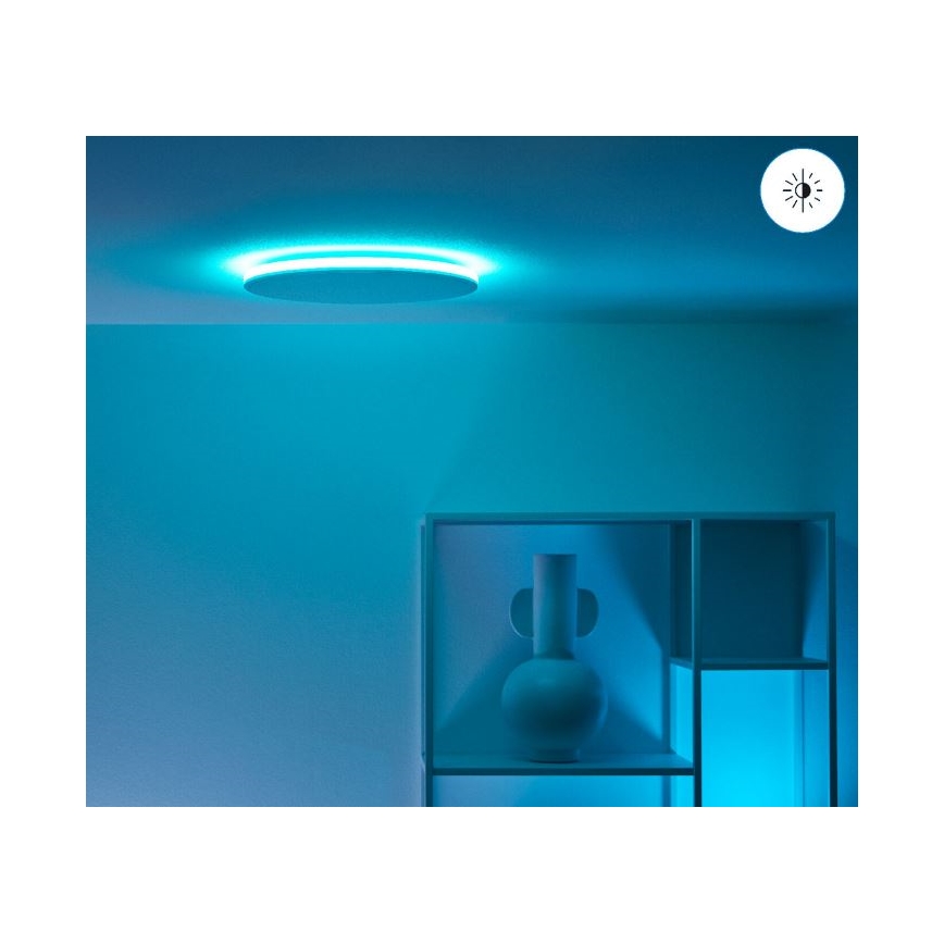 WiZ - LED RGBW Reguliuojamas lubinis šviestuvas  RUNE LED/21W/230V 2700-6500K Wi-Fi baltas
