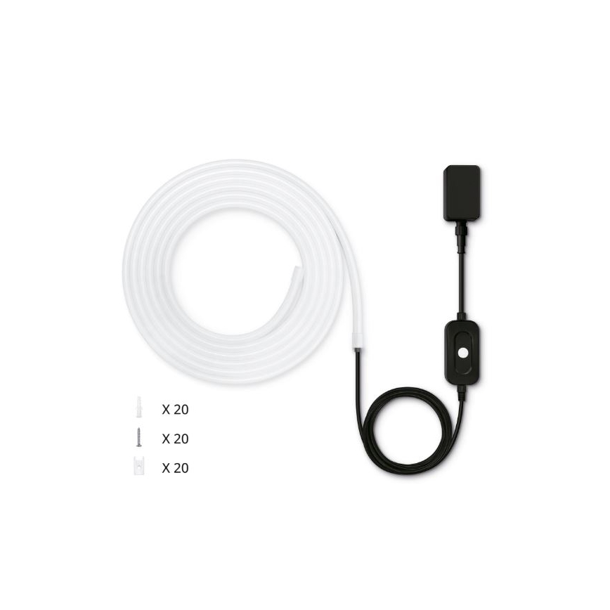 WiZ - LED RGBW šviesos reguliavimas lauko juostelė 5m LED/24W/230V 2700-5000K Wi-Fi IP65