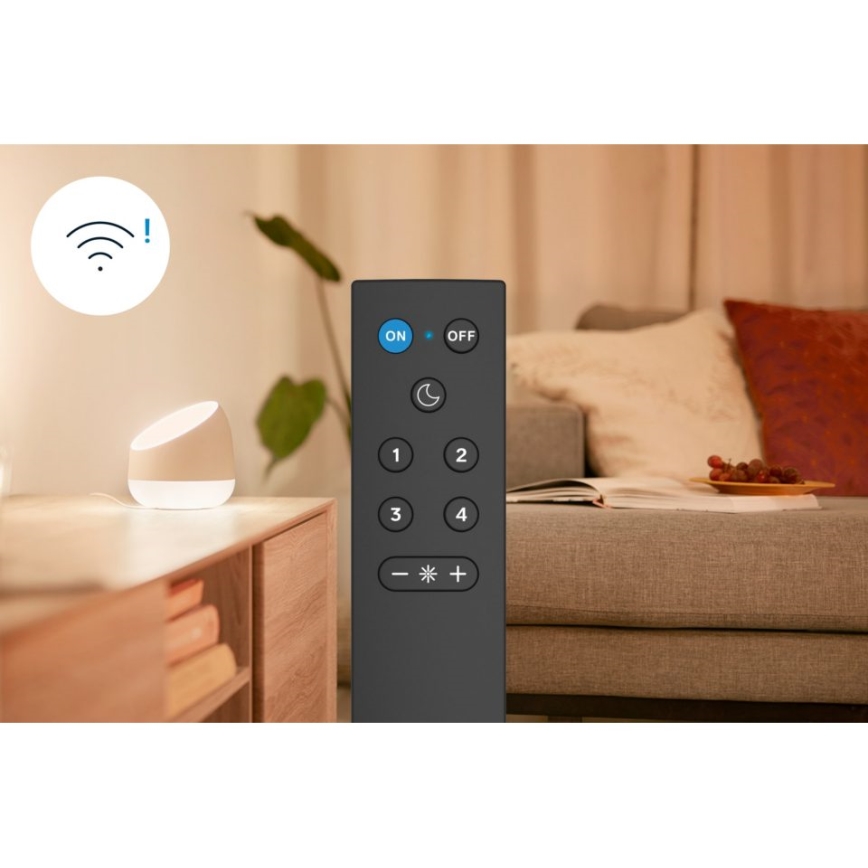 WiZ - Nuotolinio valdymo pultas WIZMOTE 2xAAA Wi-Fi