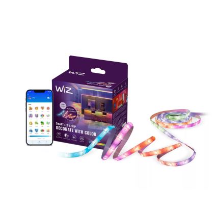 WiZ - RGBIC reguliuojama LED juosta 4m LED/10,2W/5V 2700-6500K Wi-Fi