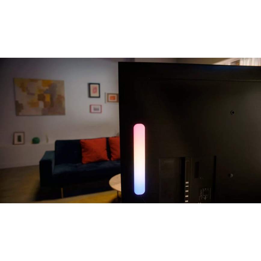 WiZ - KOMPLEKTAS 2 vnt. RGBIC LED dimeriuojami GRADIENT šviestuvai LED/8,2W/230V 2700-6500K Wi-Fi