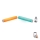 WiZ - RINKINYS 2x LED RGBW Reguliuojama BAR LED lempa/5,5W/230V 2200-6500K Wi-Fi