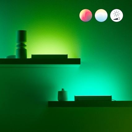 WiZ - RINKINYS 2x LED RGBW Reguliuojama BAR LED lempa/5,5W/230V 2200-6500K Wi-Fi