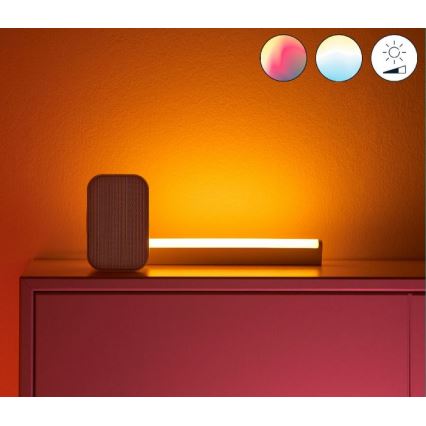 WiZ - RINKINYS 2x LED RGBW Reguliuojama BAR LED lempa/5,5W/230V 2200-6500K Wi-Fi