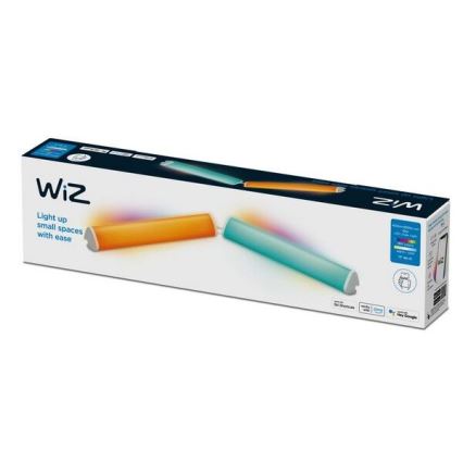 WiZ - RINKINYS 2x LED RGBW Reguliuojama BAR LED lempa/5,5W/230V 2200-6500K Wi-Fi