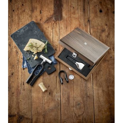 WMF - 3 dalių someljė rinkinys riešutmedžio apdaila