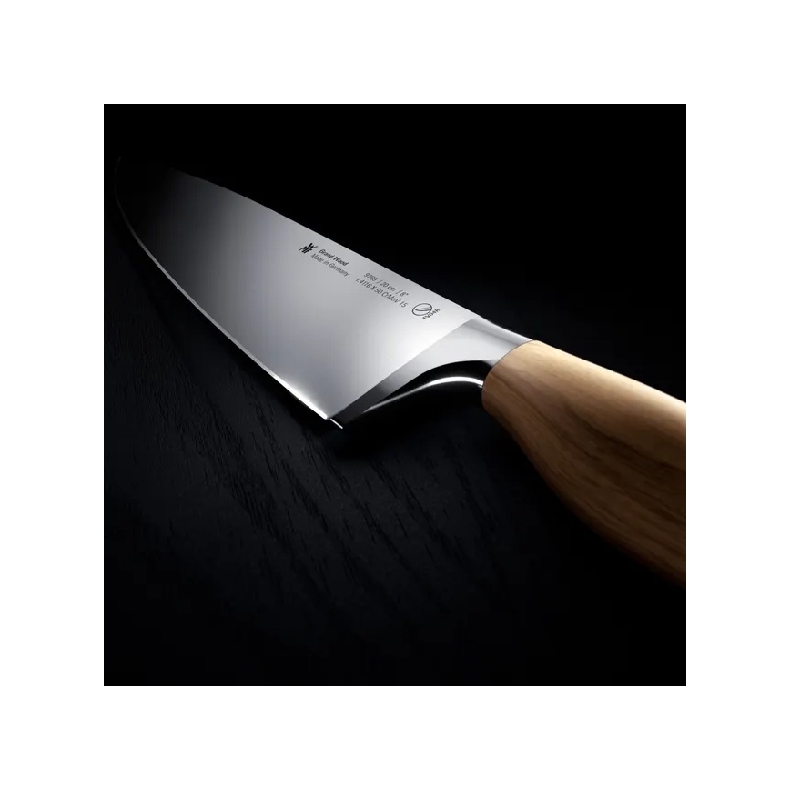 WMF - 6 dalių GRAND WOOD virtuvinių peilių rinkinys su stovu