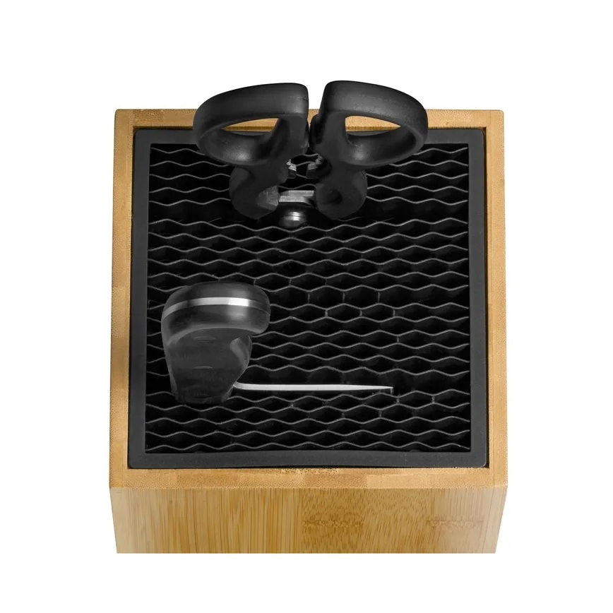 WMF - 6 dalių SPITZENKLASSE PLUS virtuvinių peilių rinkinys su peilių stovu