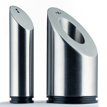 WMF - Druskinė ir pipirinė BASIC, 2 vnt., 8,6 cm, nerūdijančio plieno