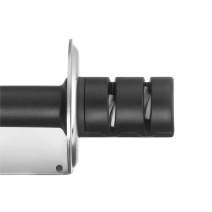 WMF - GOURMET peilių galąstuvas 42,5 cm juodas/nerūdijančio plieno