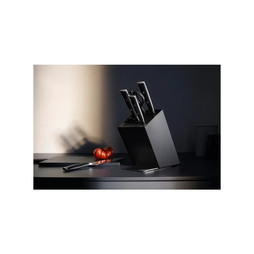 WMF - GRAND CLASS 6 dalių virtuvinių peilių rinkinys su stovu