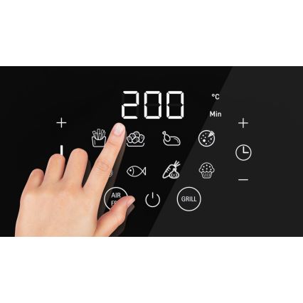 WMF - Karšto oro gruzdintuvė MULTI TASTE 1550W/230V juoda