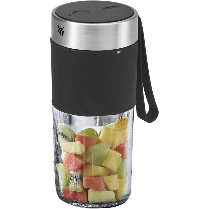 WMF - Kelioninis smoothie trintuvas KITCHENminis 50W/7,4V 1200 mAh nerūdijančio plieno