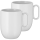 WMF - KOMPLEKTAS 2x Kavos puodelis BARISTA 380 ml balta