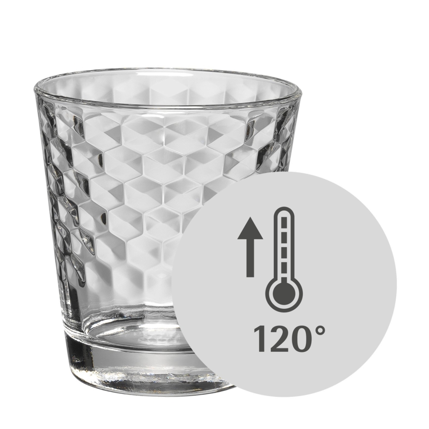 WMF - KOMPLEKTAS 4x Kavos stiklinė KAVA TIME 265 ml