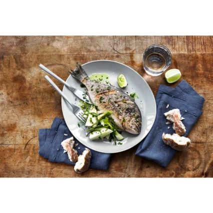 WMF - Nerūdijančio plieno stalo įrankių rinkinys žuviai NUOVA 12 vnt.