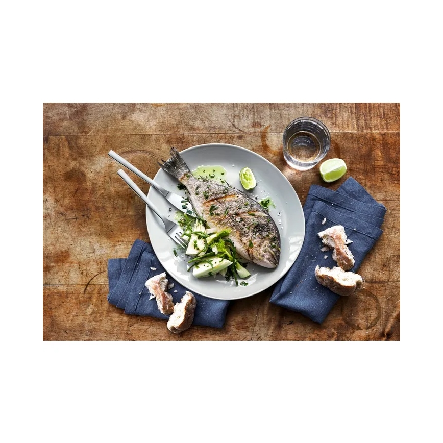 WMF - Nerūdijančio plieno stalo įrankių rinkinys žuviai NUOVA 12 vnt.