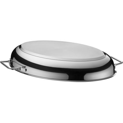 WMF - Ovali kepimo skarda su dangteliu  41x28,5 x18 cm nerūdijantis