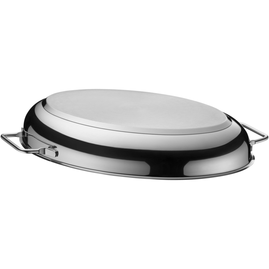 WMF - Ovali kepimo skarda su dangteliu  41x28,5 x18 cm nerūdijantis