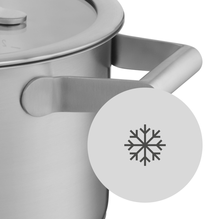 WMF - Puodų komplektas 5pcs COMFORT LINE nerūdijantis