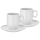 WMF - RINKINYS 2x Kavos puodelis café creme su lėkštute BARISTA 170 ml balta