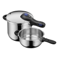 WMF - Slėginių puodų rinkinys 6,5 l + 3 l PERFECT PLUS nerūdijantis