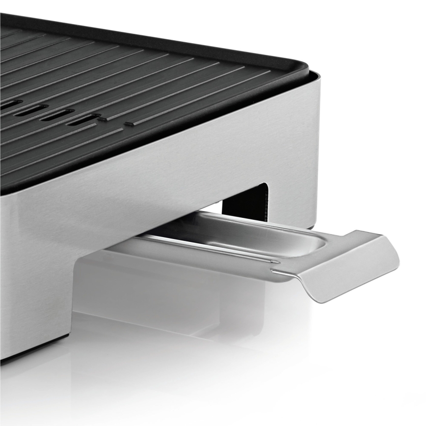 WMF - Stalo elektrinis grilis QUADRO LONO 1250W/230V nerūdijantis