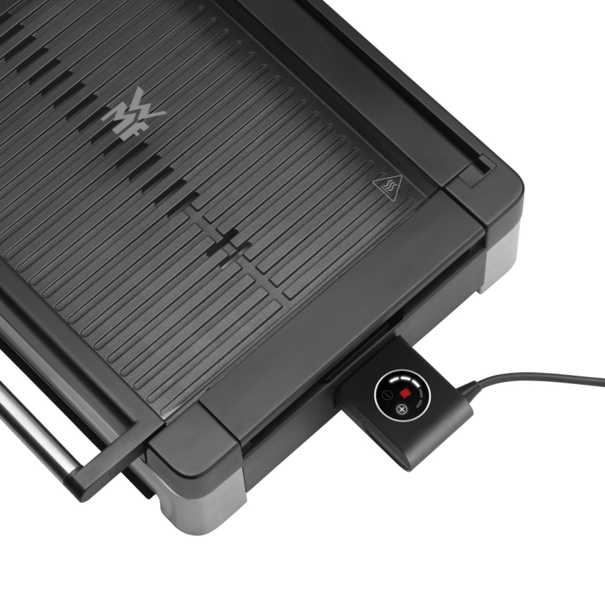 WMF - Stalo elektrinis grilis su dangteliu LONO 2200W/230V nerūdijantis