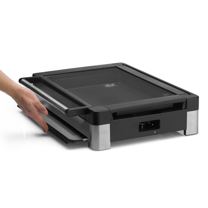 WMF - Stalo elektrinis grilis su dangteliu LONO 2200W/230V nerūdijantis