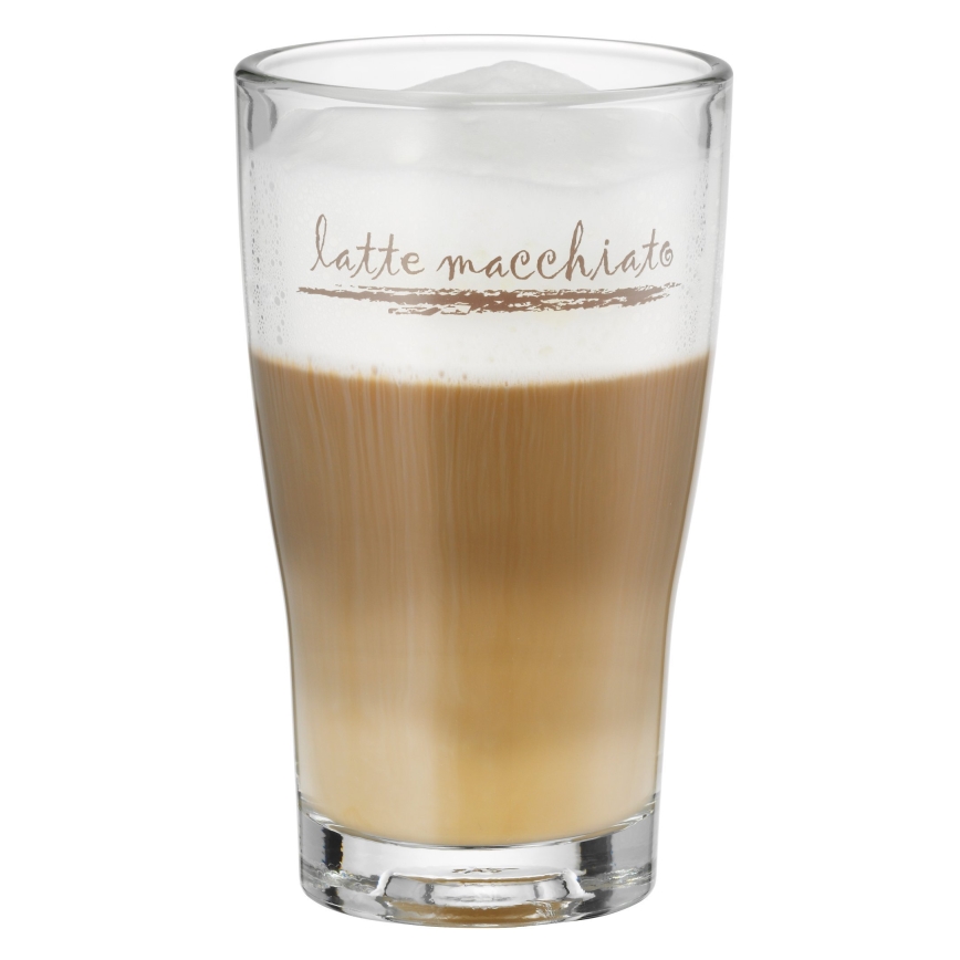 WMF - Stiklinių ir šaukštų rinkinys latte macchiato CLEVER & MORE 6 vnt.
