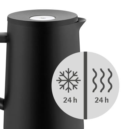 WMF - termosinis ąsotis IMPULSE juodas 1 l