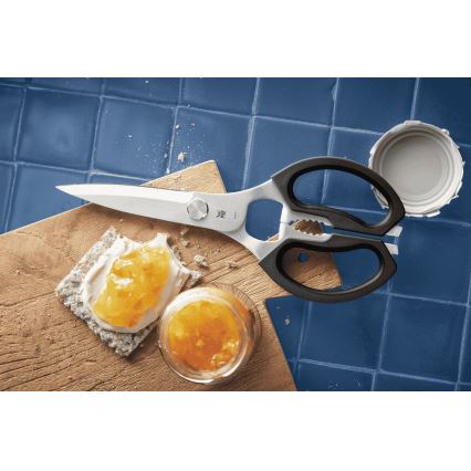 WMF - universalios žirklės 23,4 cm, juodos