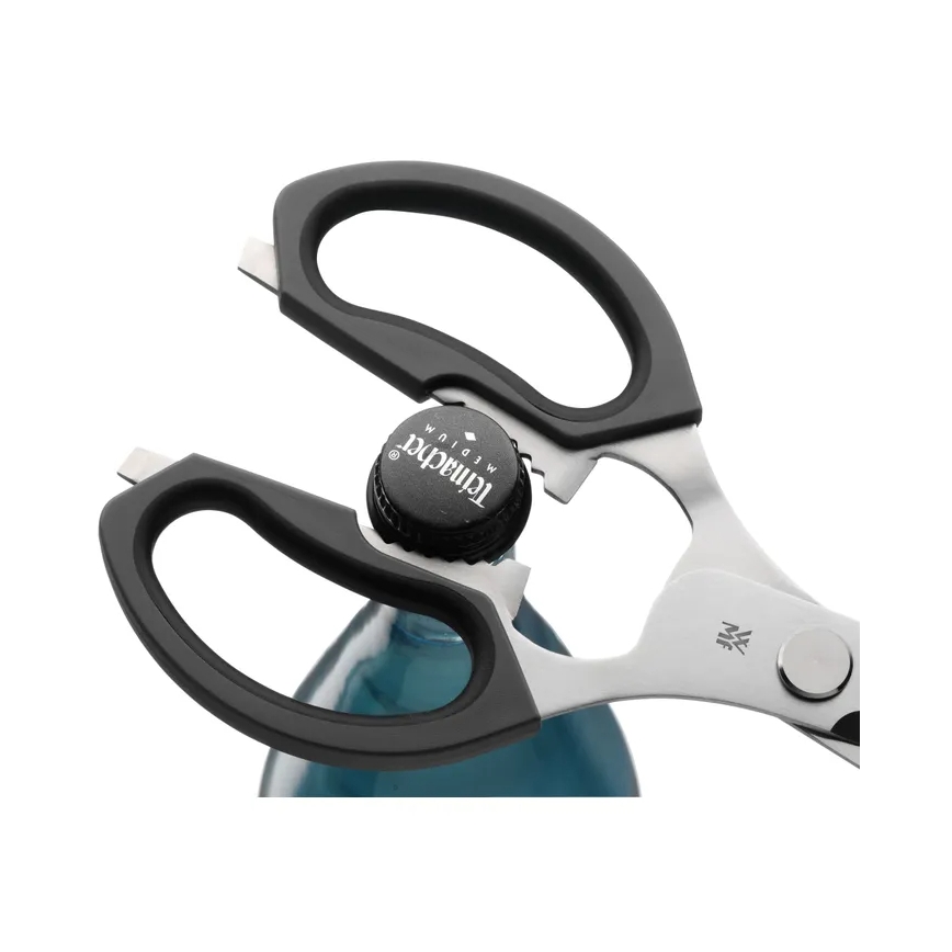 WMF - universalios žirklės 23,4 cm, juodos