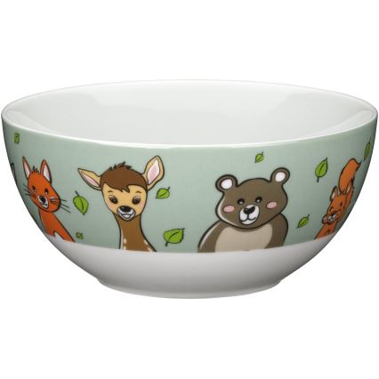 WMF - Vaikiškų indų ir stalo įrankių rinkinys FOREST FRIENDS 6 vnt