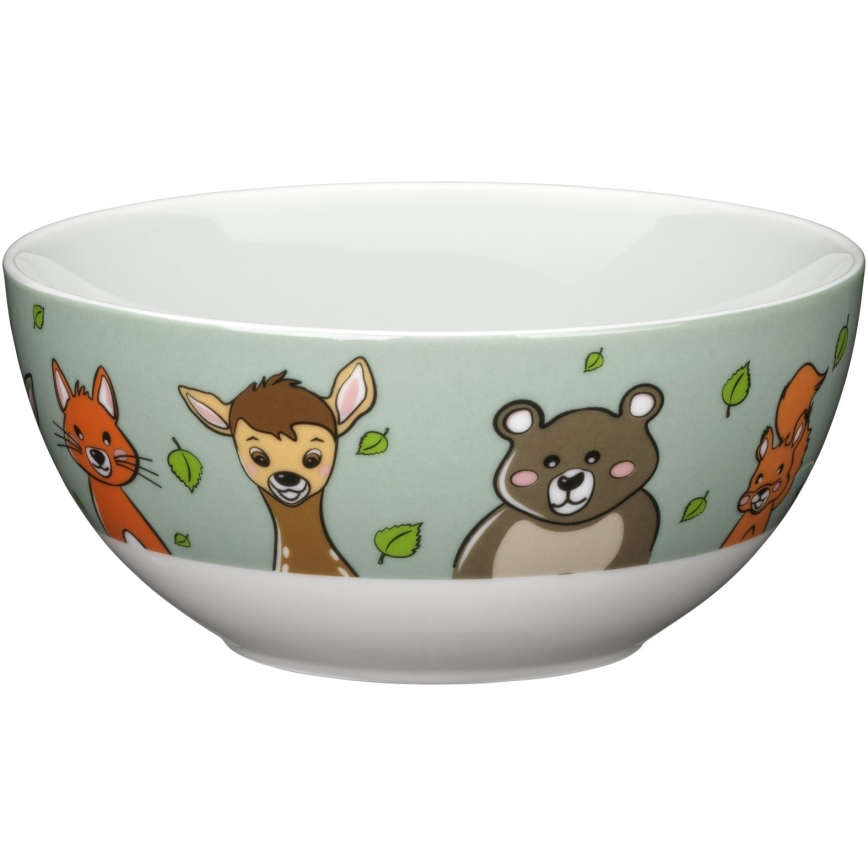 WMF - Vaikiškų indų ir stalo įrankių rinkinys FOREST FRIENDS 6 vnt
