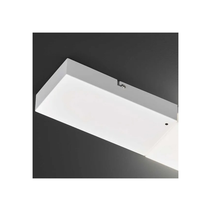 Wofi 11277 - KOMPLEKTAS 3x LED RGBW Pritemdomas lubinis šviestuvas FOURLIGHTS LED/30W/230V + nuotolinio valdymo pultas