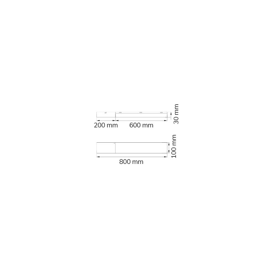 Wofi 11277 - KOMPLEKTAS 3x LED RGBW Pritemdomas lubinis šviestuvas FOURLIGHTS LED/30W/230V + nuotolinio valdymo pultas