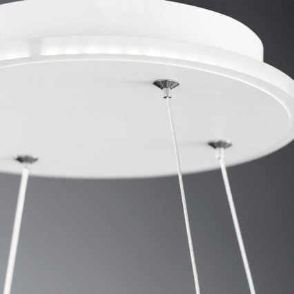 Wofi 11501FW - LED Reguliuojamas pakabinamas sietynas SHAY LED/39W/230V 3000K baltas